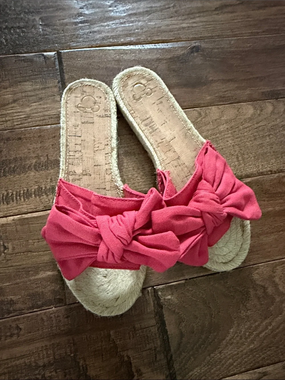 Disney Junk Food Girls Mickey Mouse Espadrille Slide Sandals size 1